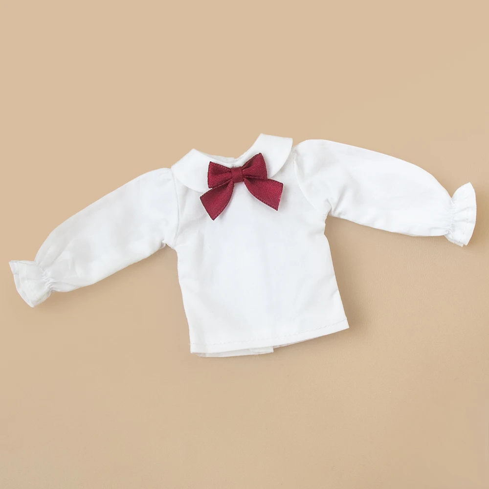Blyth Kleding Kant Vintage Jurk Shirt Plooirok Uniform Set Meid Rok Pak Ymy Licca Azones Ob22 24 27 Pop Accessoires