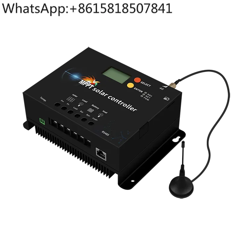 MPPT IoT Solar Controller Automatic Universal 4G Remote Photovoltaic Lithium Battery Charger and Discharge Wifi