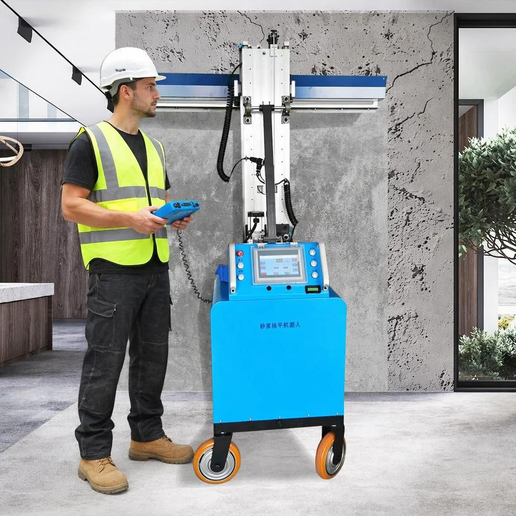 Factory Price Automatic Cement Mortar Plastering Machine Rendering Machine Wall Spray Plastering Machine