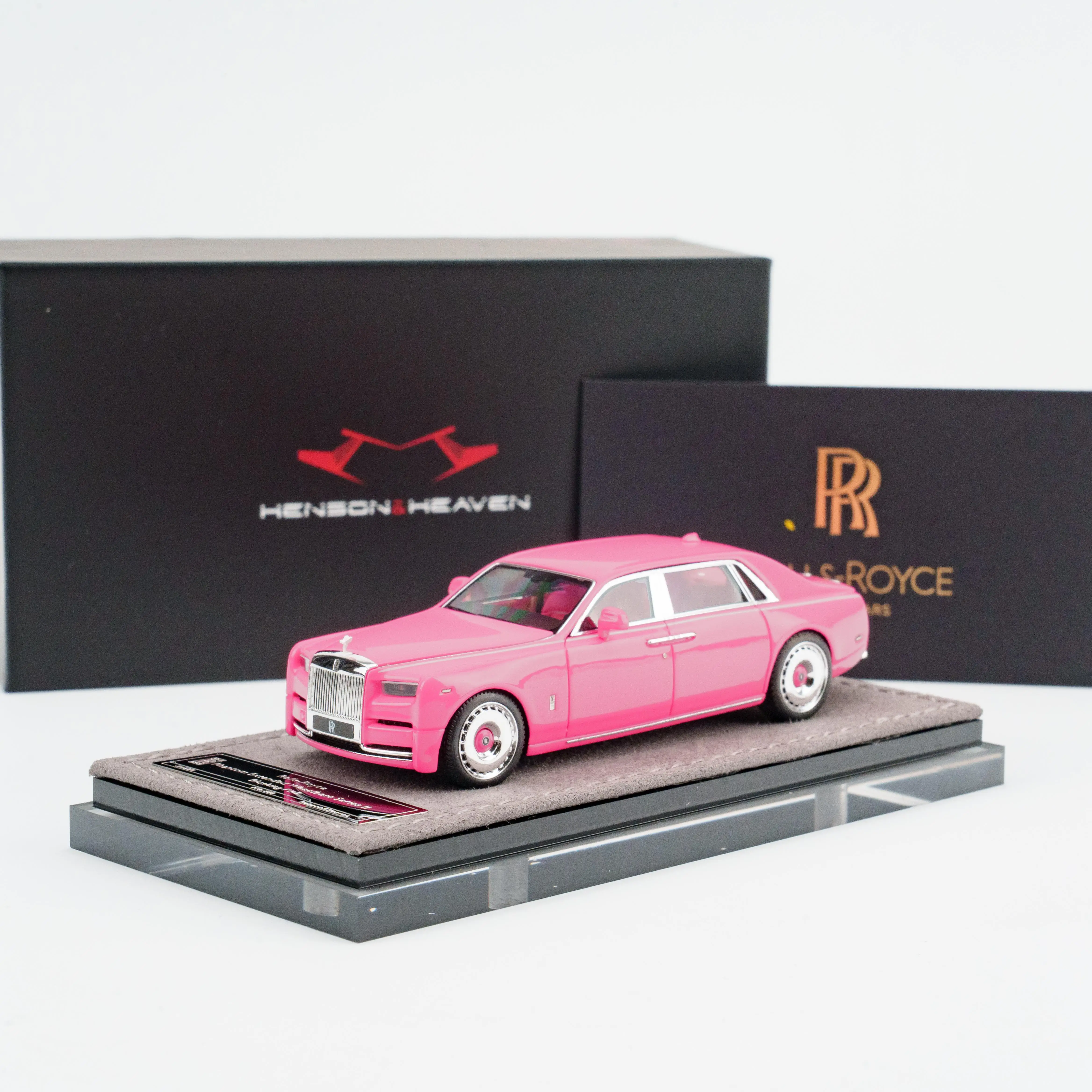 Diecast HH Model 1:64 Scale Rolls-Royce Phantom Series II Alloy Car Model