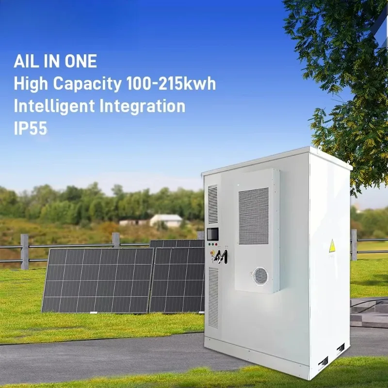 ESS 100KWh Lifepo4 Battery UPS High Voltage Cabinet Off-Grid Solar Energy System
