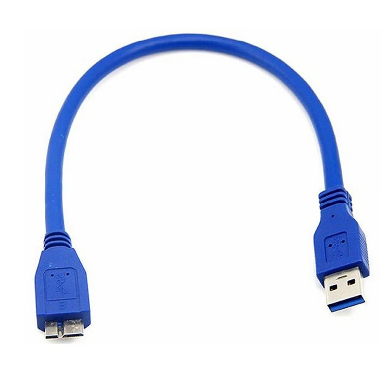 30CM USB 3 0 Cord for Seagate Backup Plus Slim External Hard Drive Ensures Error Free Data Transmission and Flexibility