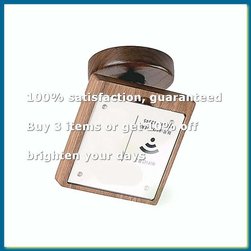 Solid Wood Payment QR Code Display, Payment Card, Payment Table Card, Cash Register, Scan the Code and Set Up the Table