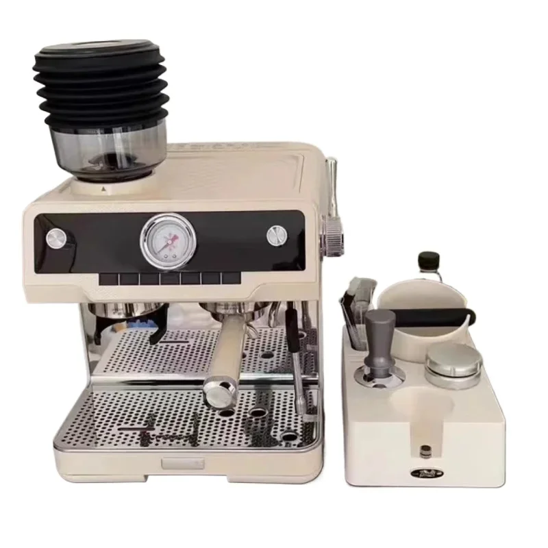

Italian new Marseille Hengyi espresso machine Full semi-automatic household bean grinder