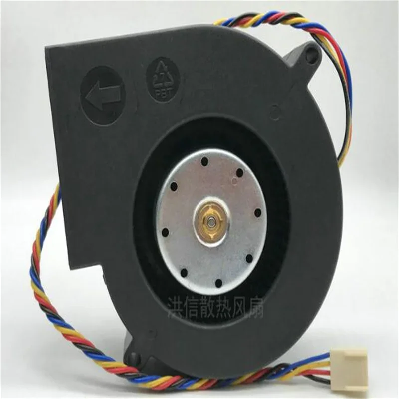 

Delta 9733 9.7cm 12V 6A BFB1012UH four-wire high-volume blower turbine exhaust fan