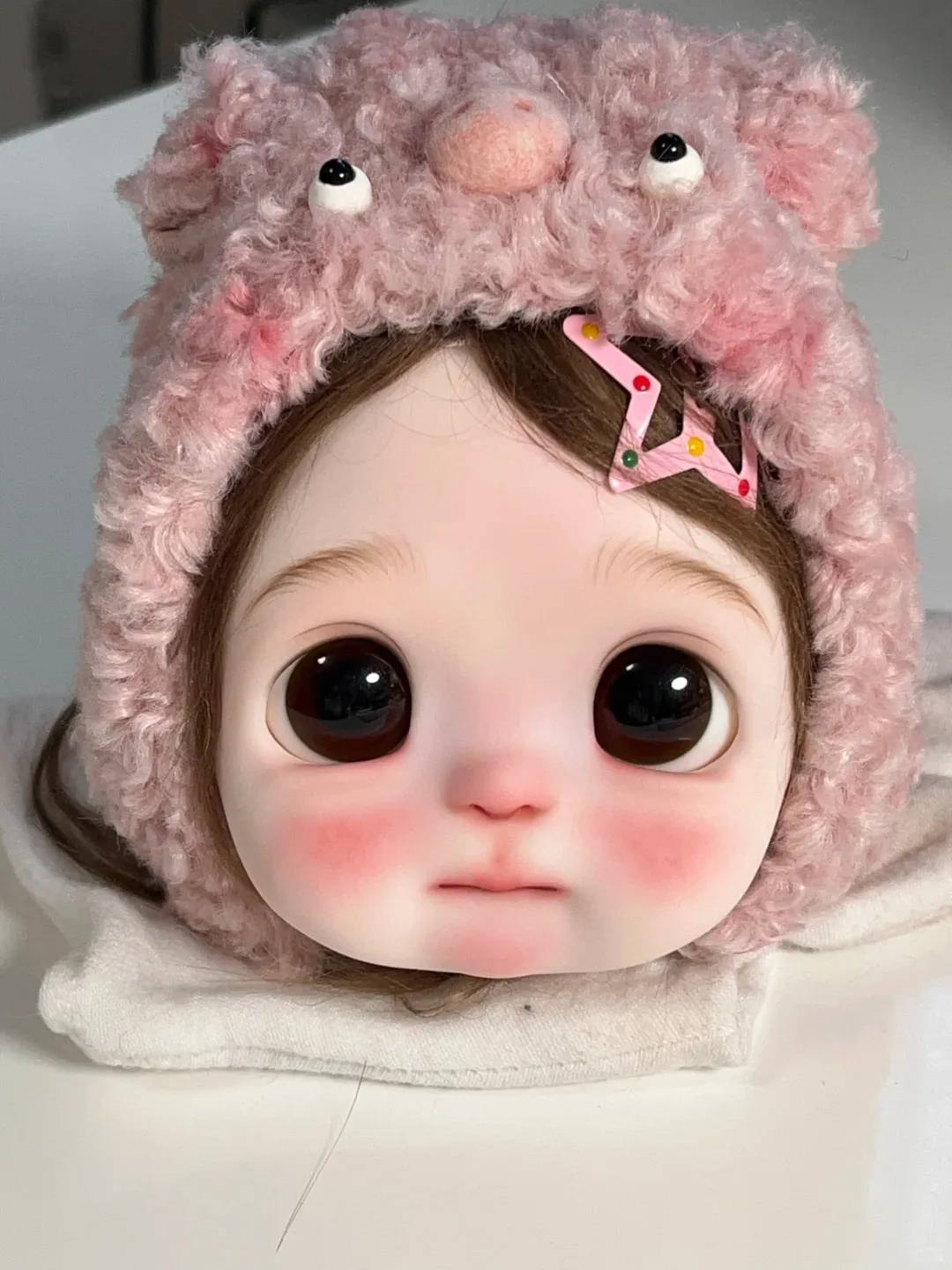 

НОВАЯ кукла bjd 1/6 Fangfang, милая девушка, большая голова, высококачественная игрушка из смолы, подарок на день рождения, куклы-ангелы в предложениях, бесплатная доставка