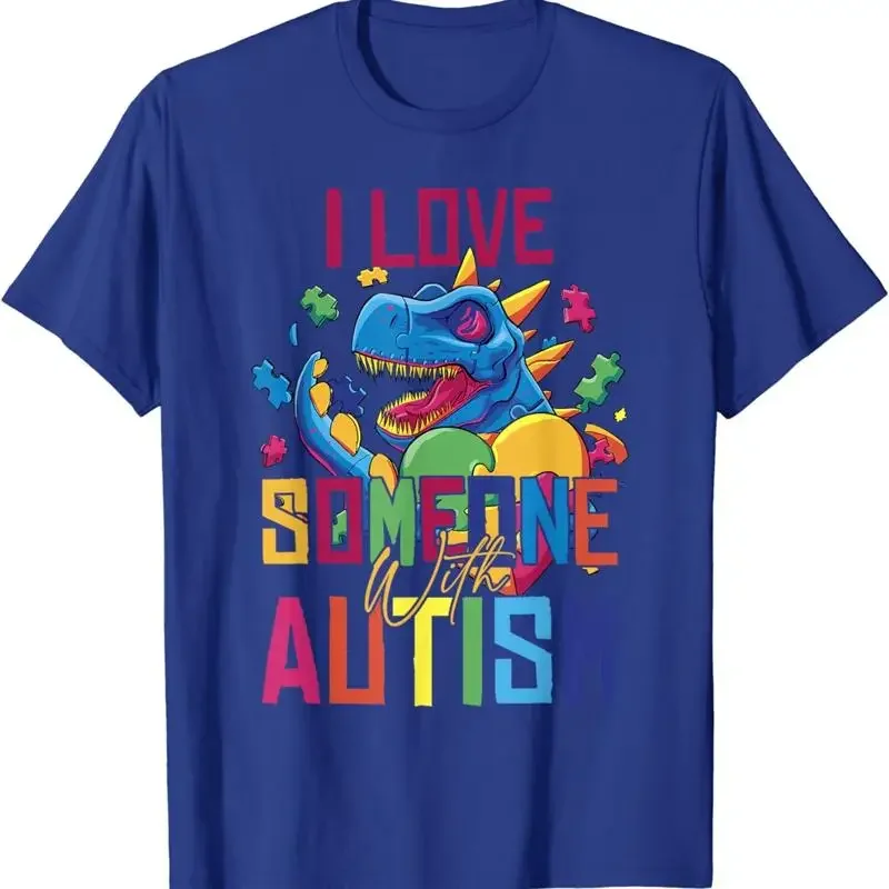 Autism Awareness I Love Someone With T Shirt