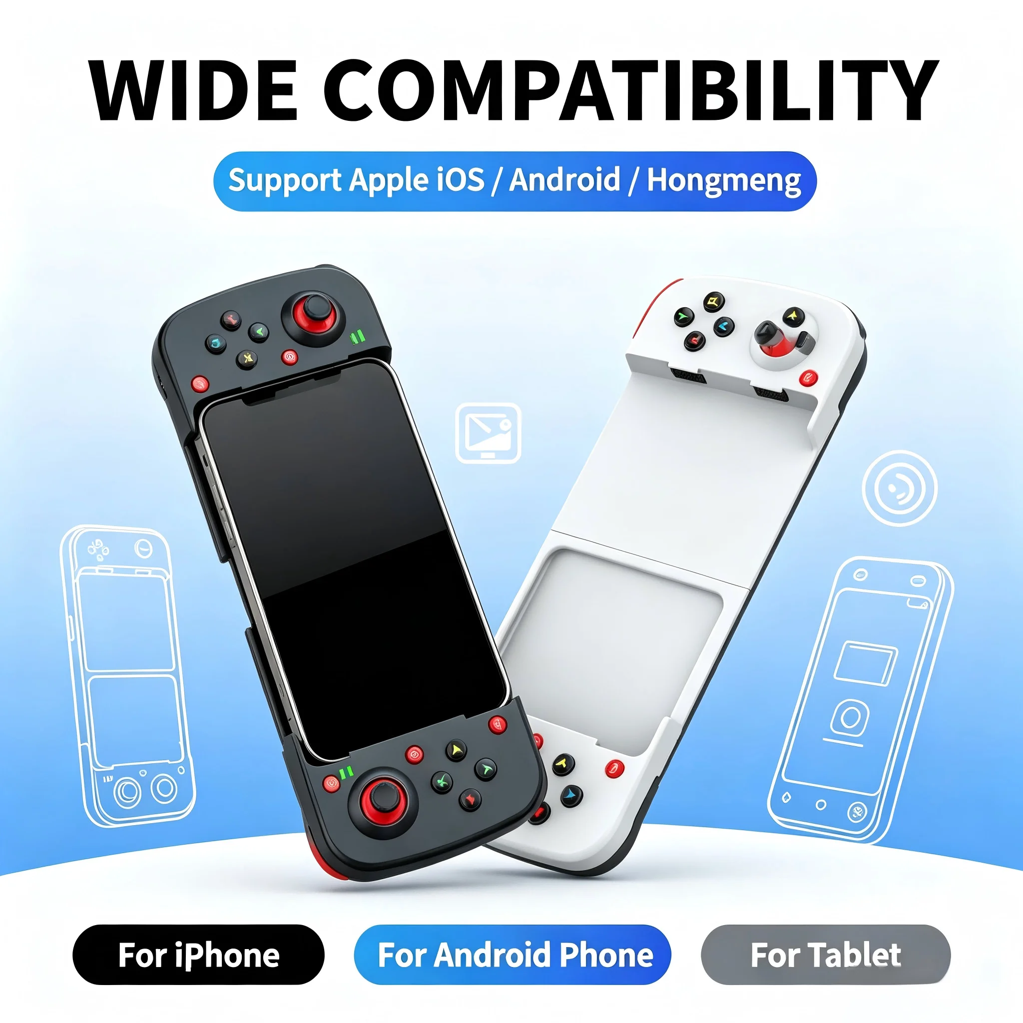 BSP-D3 Stretchable Wireless Mo - Android Tablet Gaming Accessories recension och pris