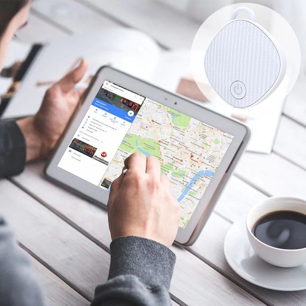 Smart GPS Tracker Wireless Tracker Anti-Lost Alarm Bluetooth-Compatible Phone Stuff Two-way Search Car Key Pet Kids Finder