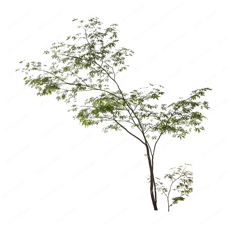 

Artificial Green Plant Fake Trees Decorative Indoor Floor Bonsai Imitative Tree Silent Window Plant Bonsai Decoration