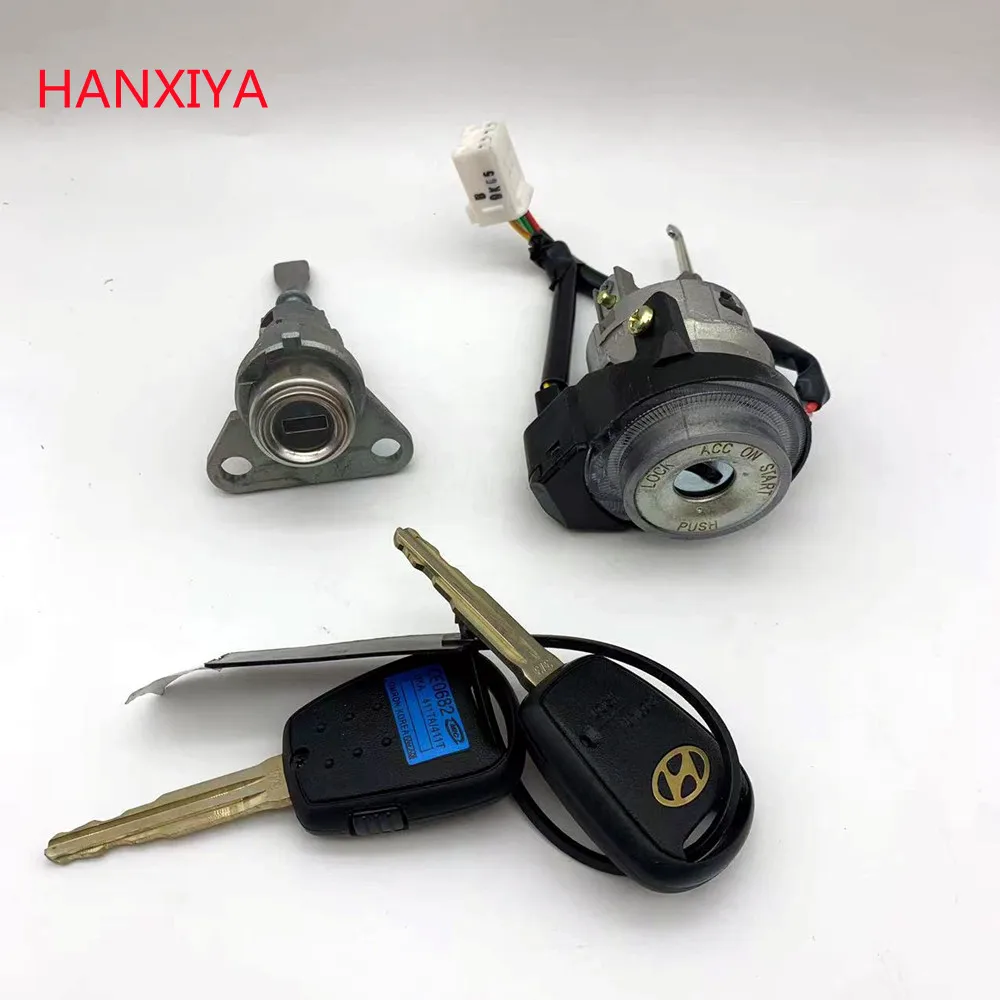 819054H050 Genuine For Hyundai H1 H-1 Full lock core key cylinder set lock Whole vehicle lock ignition lock cylinder