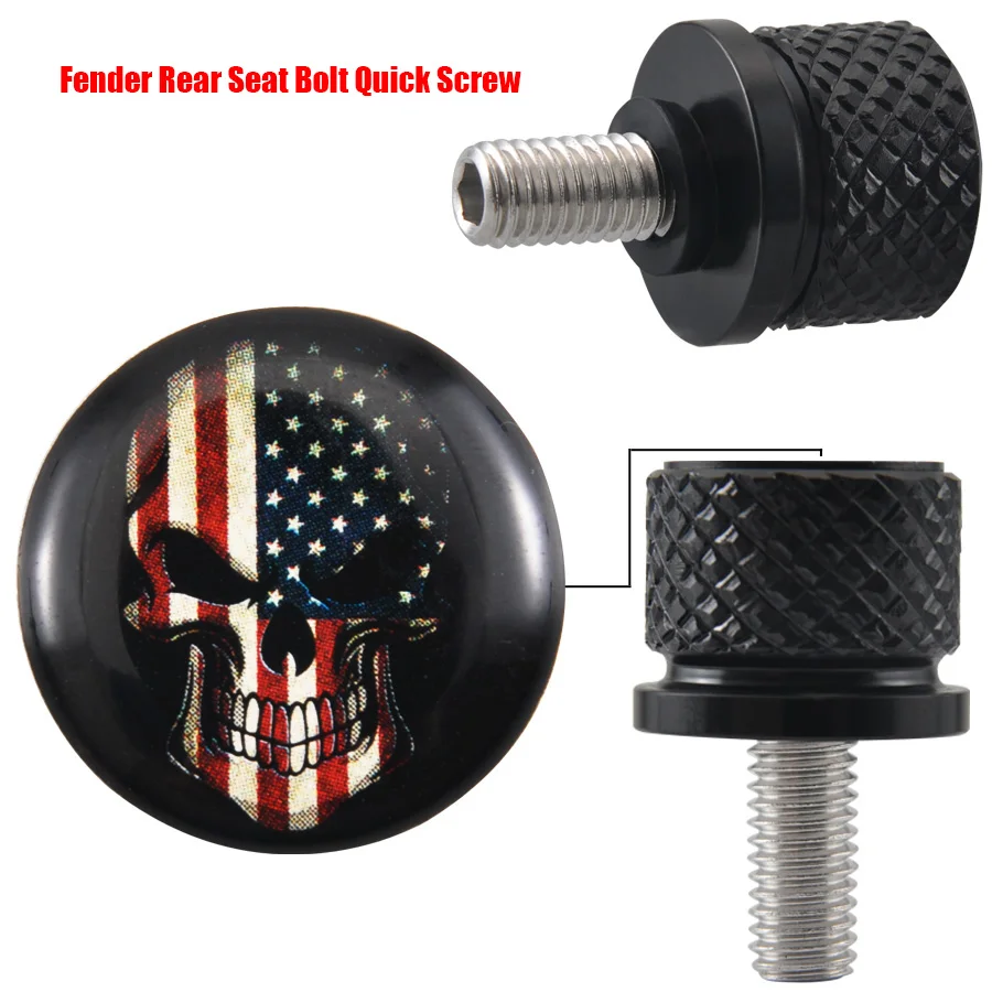 Motorcycle Accessories Fender Rear Seat Bolt Quick Screw For Indian Scout Bobber Sixty Twenty Rogue Chief Dark Horse Screws