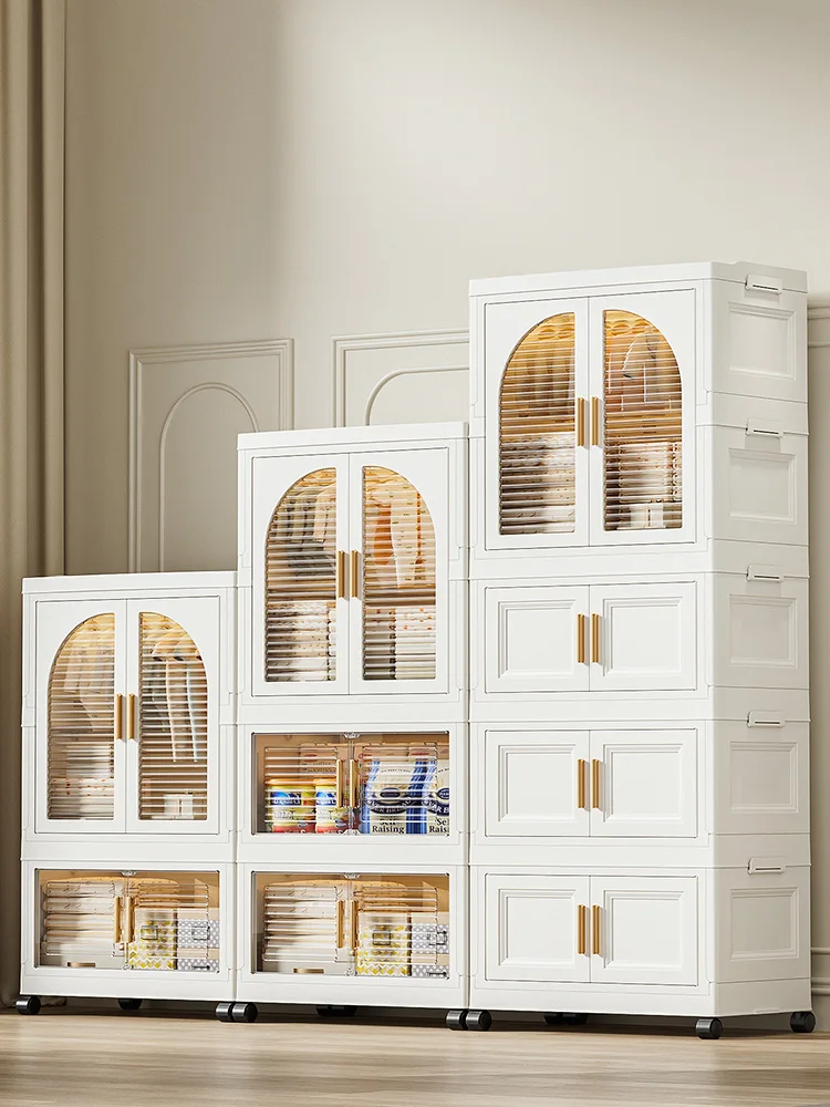 65cm 폭 어린이 다기능 수납장 서랍 포함 아기 옷장 거실 정리함