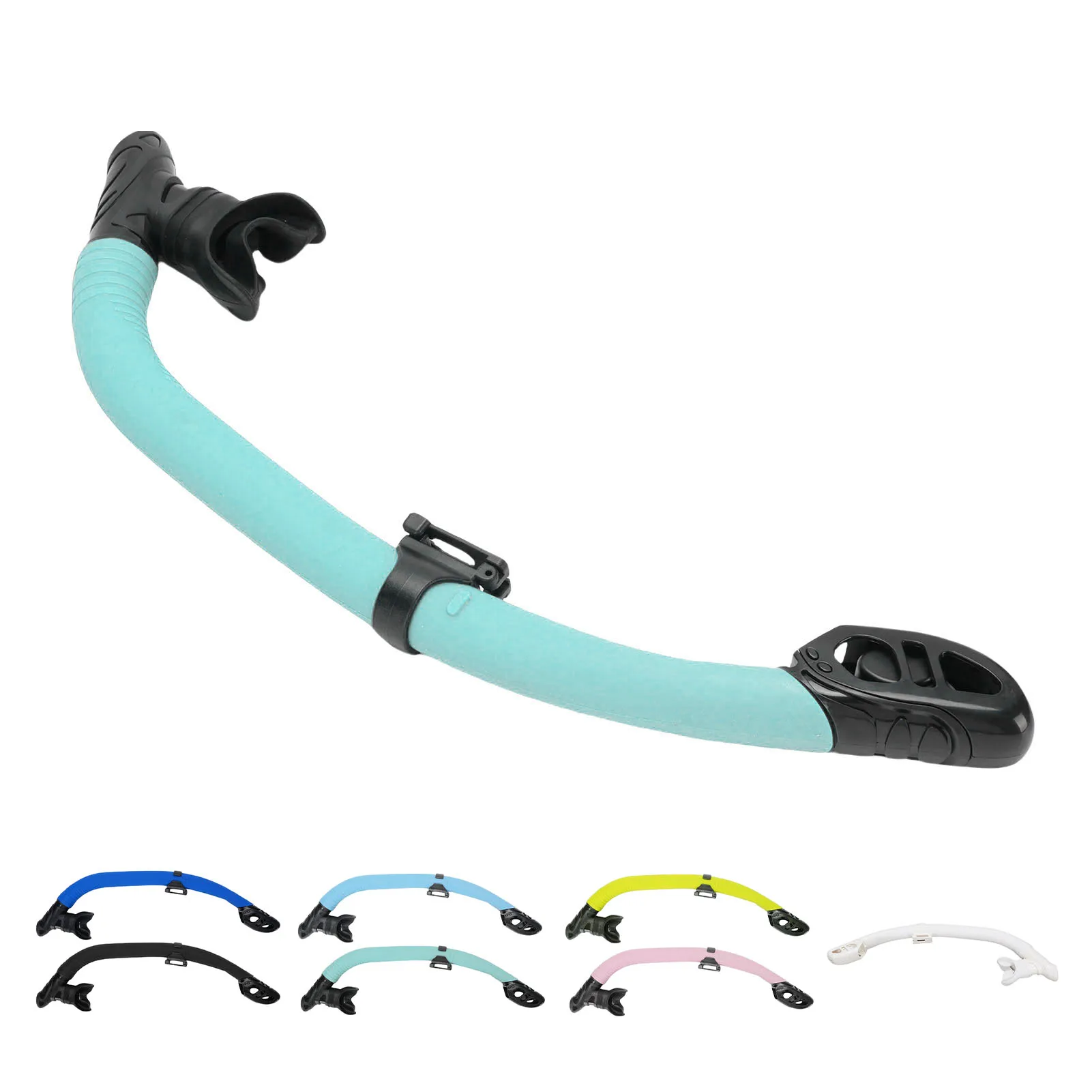 

Двойная функциональная трубка для влажного и сухого дайвинга с прикусовым клапаном для фридайвинга, подводного плавания, универсальное снаряжение для дайвинга, легкое дыхание