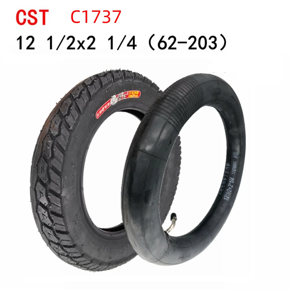 12 inch Tire  12 1/2 X 2 1/4  62-203 57-203 e-Bike Electric Scooters Tyres 12 1/2X2 1/4  Tyre with Inner Tube Accessories