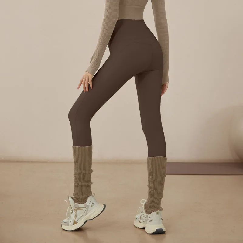 

Женская спортивная рубашка с длинным рукавом и подкладкой на груди, облегающая, для осени и зимы, для бега, пилатеса, фитнеса