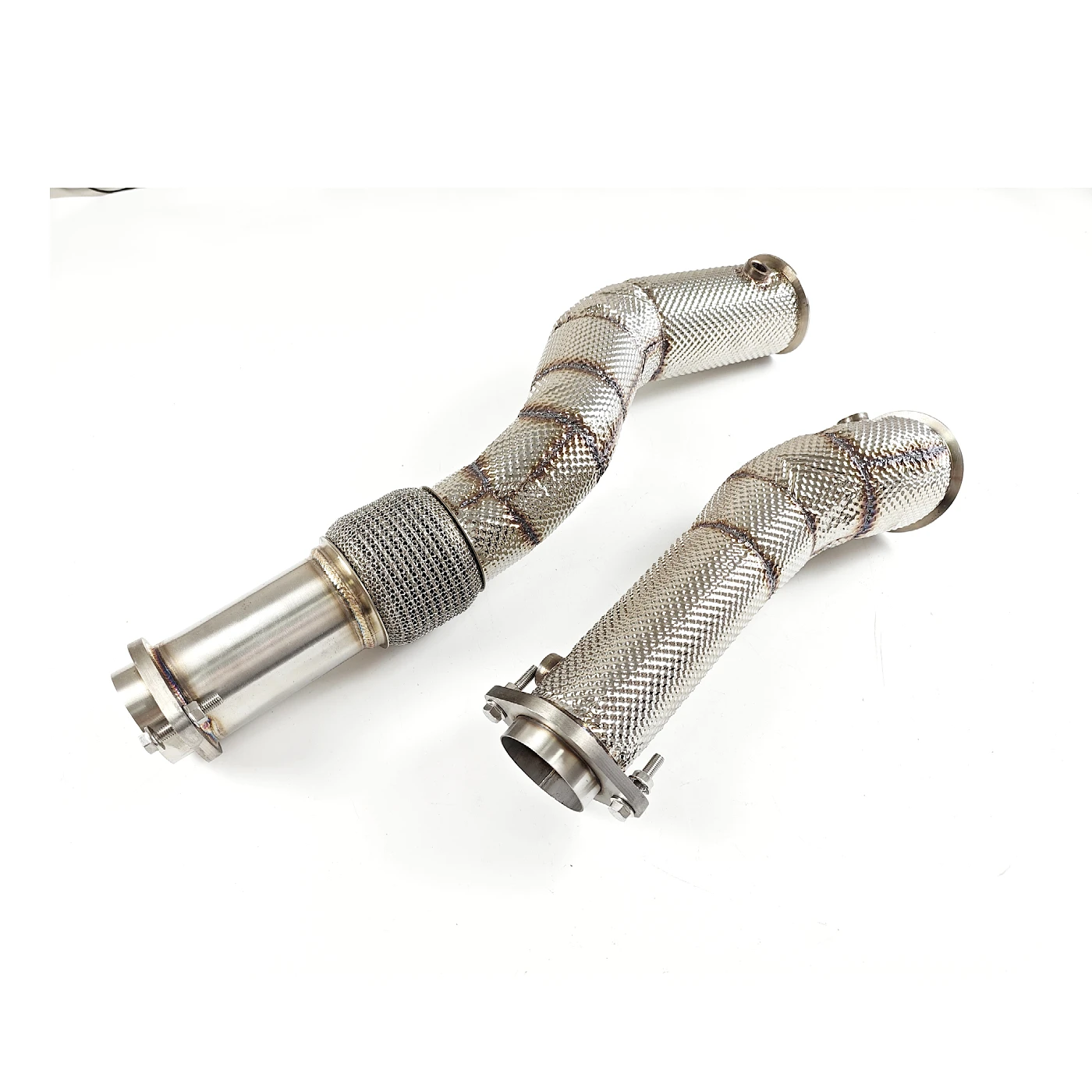 

Даунпайп без кошачьего теплозащитного экрана для BMW G80 M3 G82 G83 M4 S58 3,0T Даунпайп