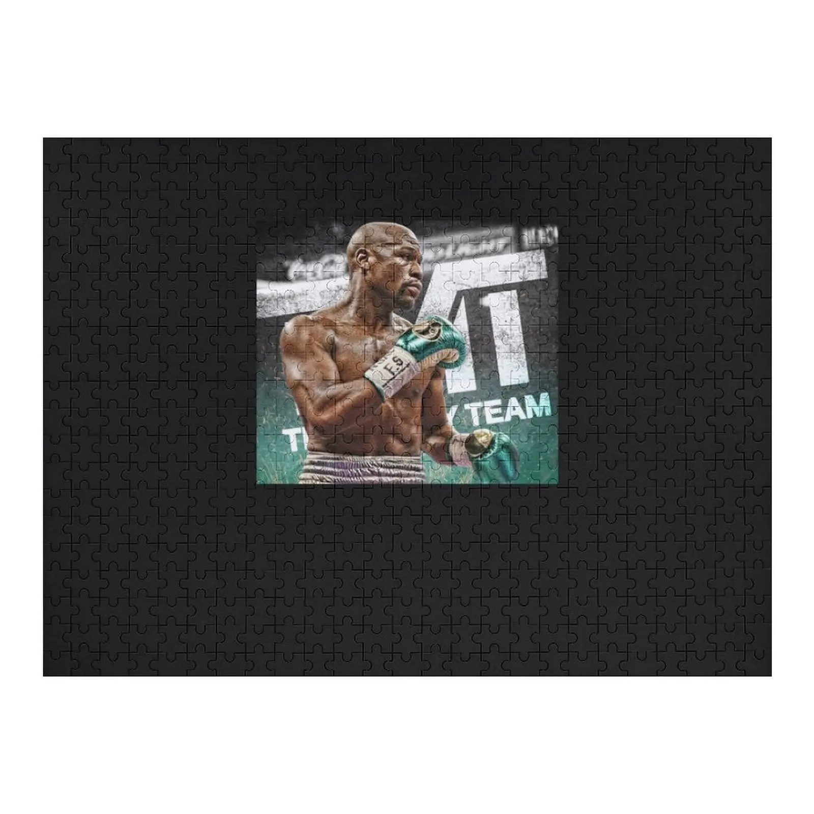 

Классическая футболка Floyd Mayweather Jr, головоломка на заказ для детей, индивидуальное имя для детей, деревянная игрушка-головоломка