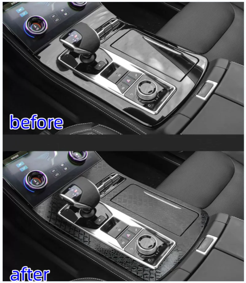 For Chery Jetour X70 PLUS 2021 2022 2023 LHD Interior Accessories Gear Shift Box Container Storage Box Frame Cover Trim