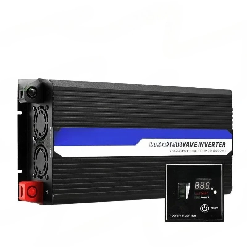 3000W 6000W Pure Sine Wave Inverters 12V 24V 48V 110V 220V Multiple Voltage Dc To Ac Power Inverter