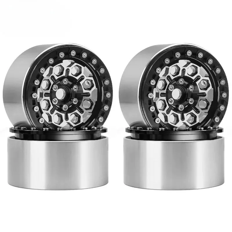 ล้อ Beadlock ขนาด 2.2 นิ้ว สำหรับรถ RC ขนาด 1/8 รุ่น Wraith 90018 90053 90048 Hammer Rey 4WD TRX-4 TRX-6 SCX10 D90