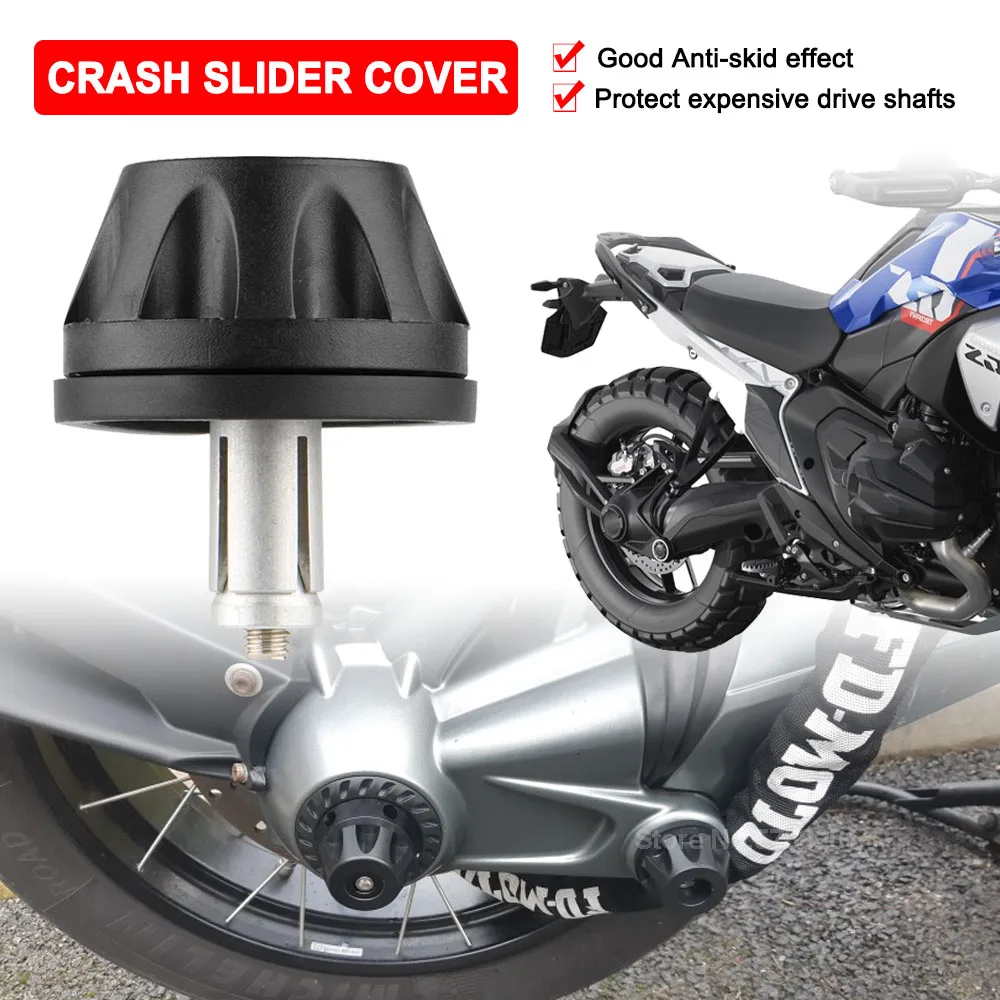 

For BMW R1300GS 2024 Motorcycle Final Drive Housing Cardan Crash Slider Protector R1200GS R1250GS Adv 2004-2022 RnineT 2014-2019