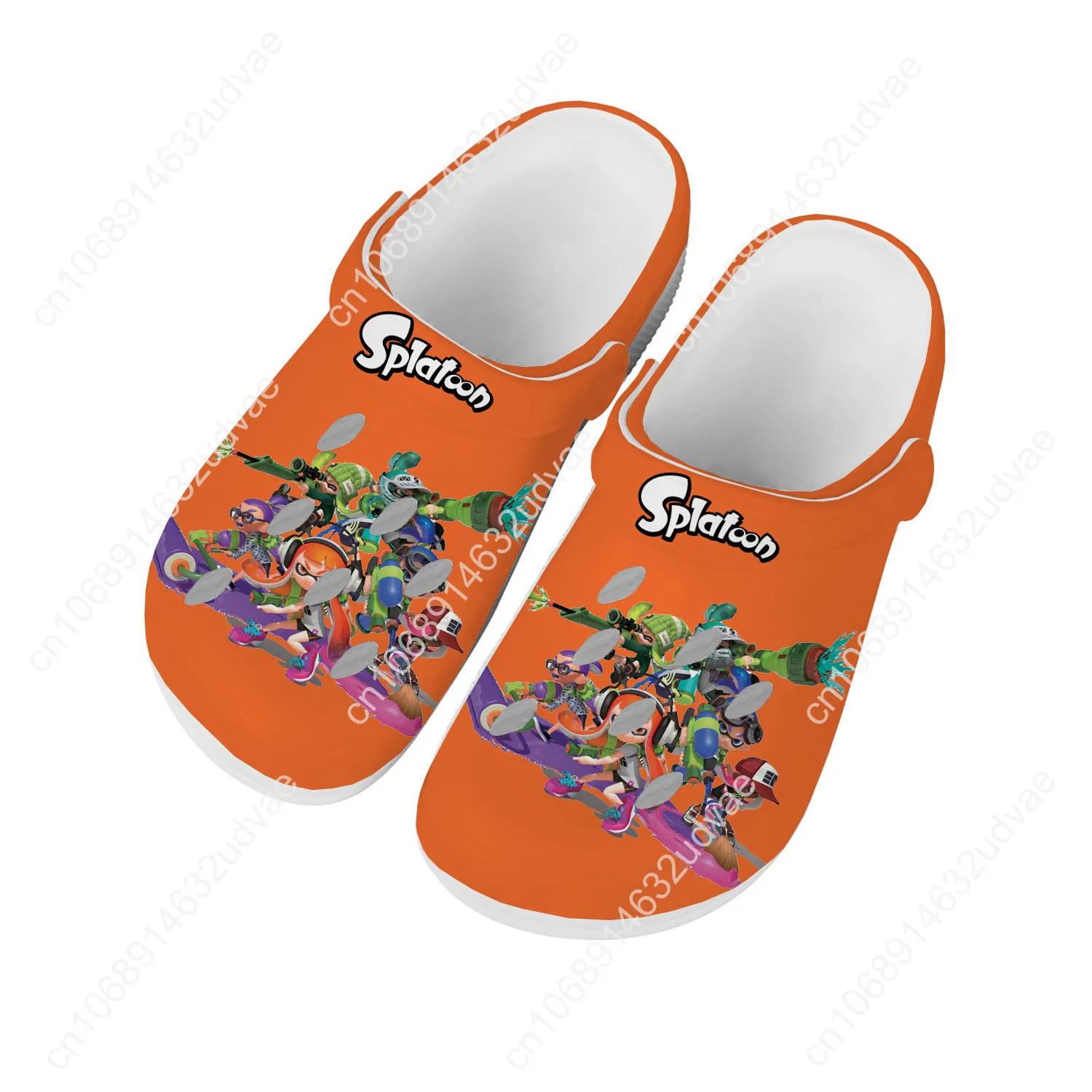 

Splatoons Sandals Men Women Teenager Fashion Water Shoes Popular Games Garden Breathable Comfort Beach Clog Custom Slippers