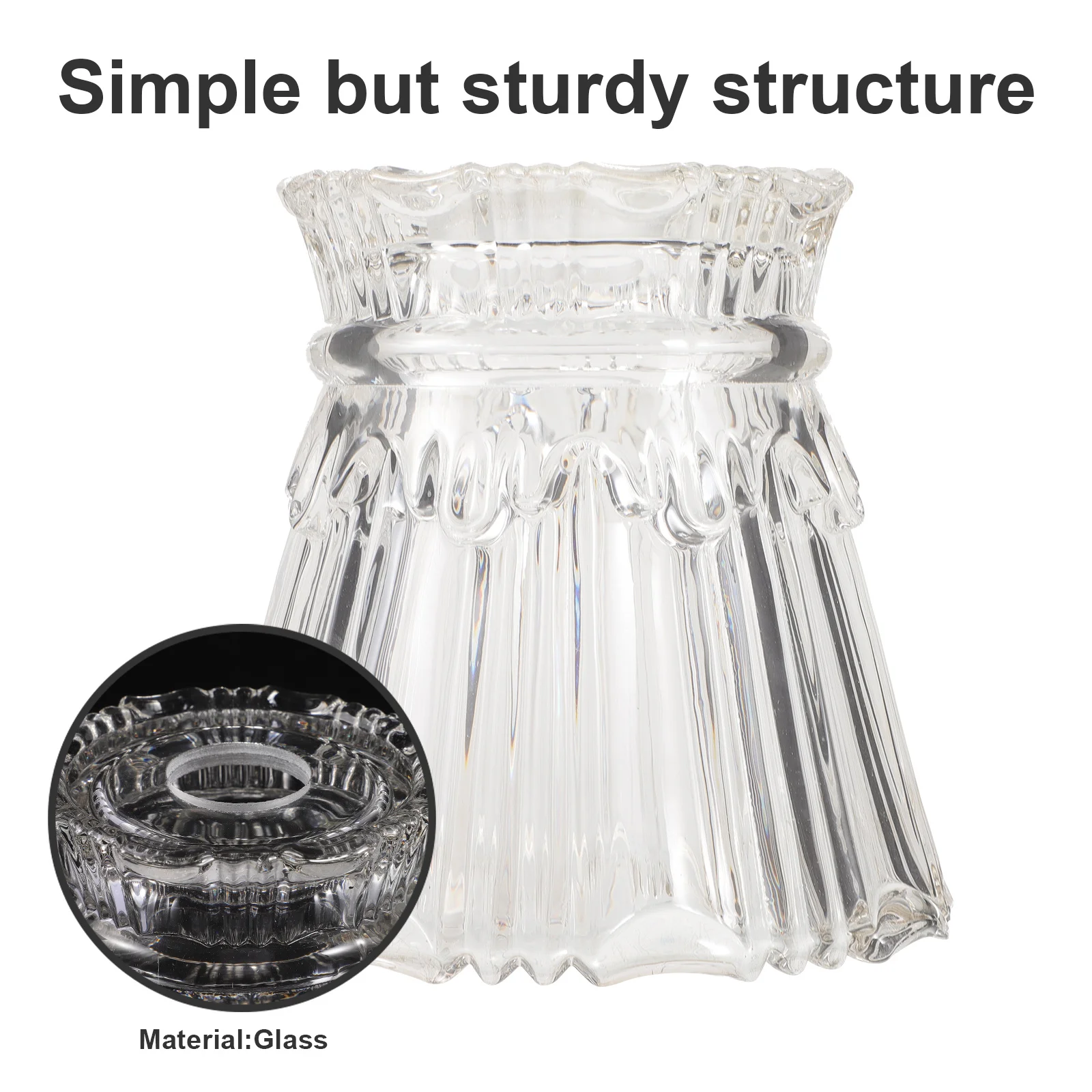 

Стеклянный абажур, подвесной светильник, прозрачный коридор, безопасный, прочный, изысканное мастерство, теплый декор комнаты, визуальное наслаждение