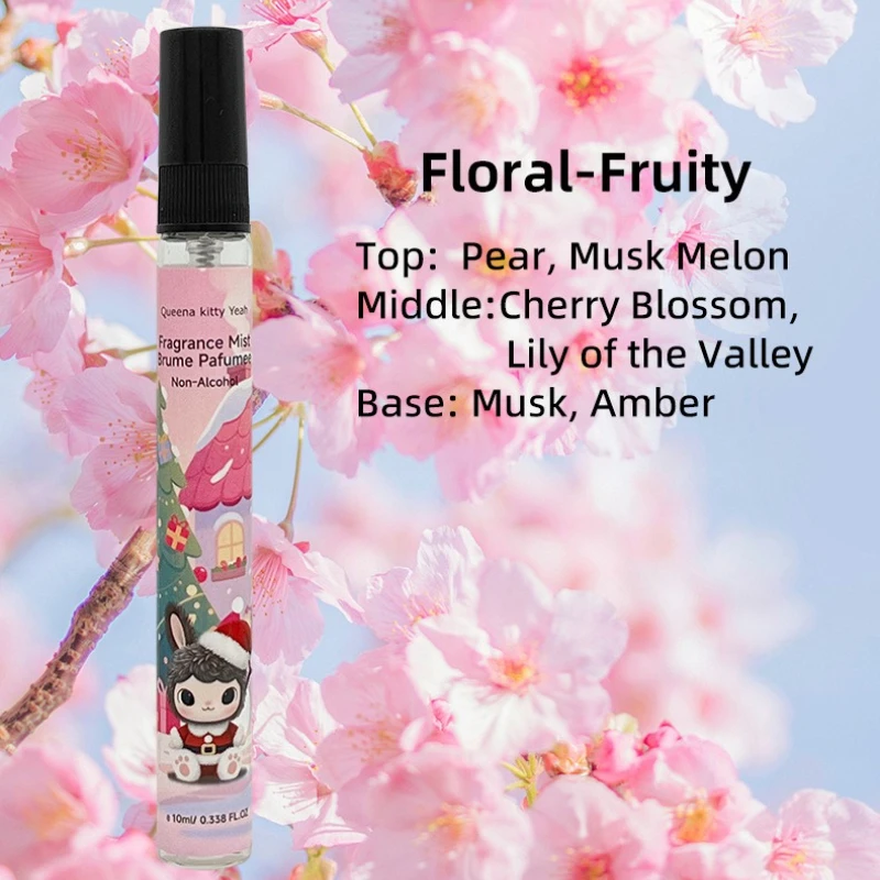 5 pçs perfume de longa duração frutado aroma fragrância para diário eau de parfum spray flores fragrância flores natal perfume presente