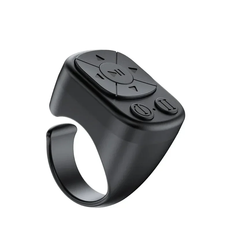 Wireless Auto Clicker Fingertip Remote Control Page Turner Continuous Click Selfie Button Hands-Free Scrolling Device