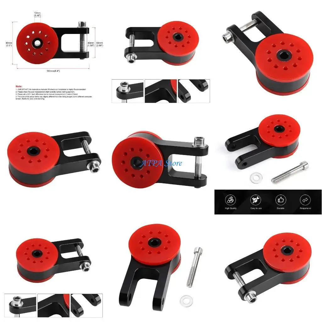 

U13C Polyurethane T6061 Aluminum Rear Motor Mount For 13-18 16-18 07-13 Speed 3