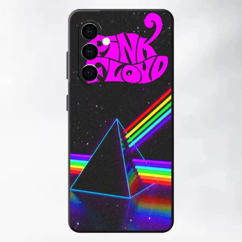 Team Pink-es F-Floyd-es  Phone Case Black Silicone Soft For Samsung A73,A72,A71,A70,A53,A52,A51