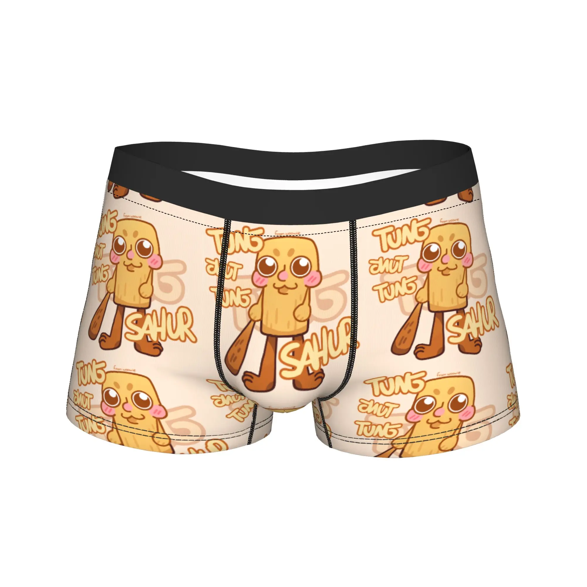 

Мужские трусы-боксеры Tung Tung Tung Sahur с анатомическим мешочком, с принтом, большие размеры 2XL