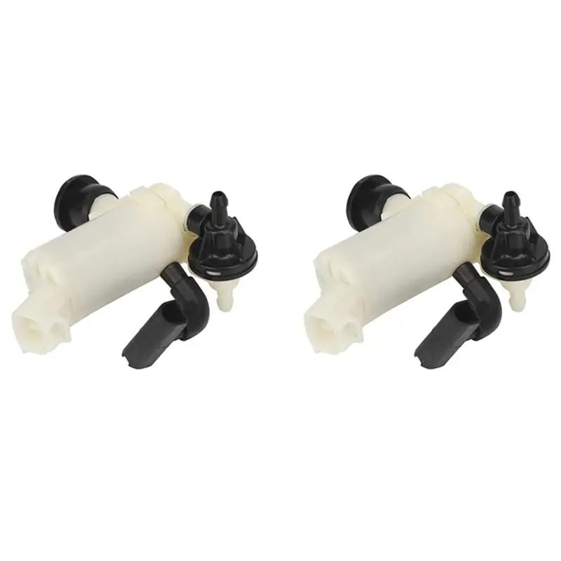2X Windshield Washer Pump Washer Motor For Honda CR-V Odyssey Civic Fit 76846TF0003