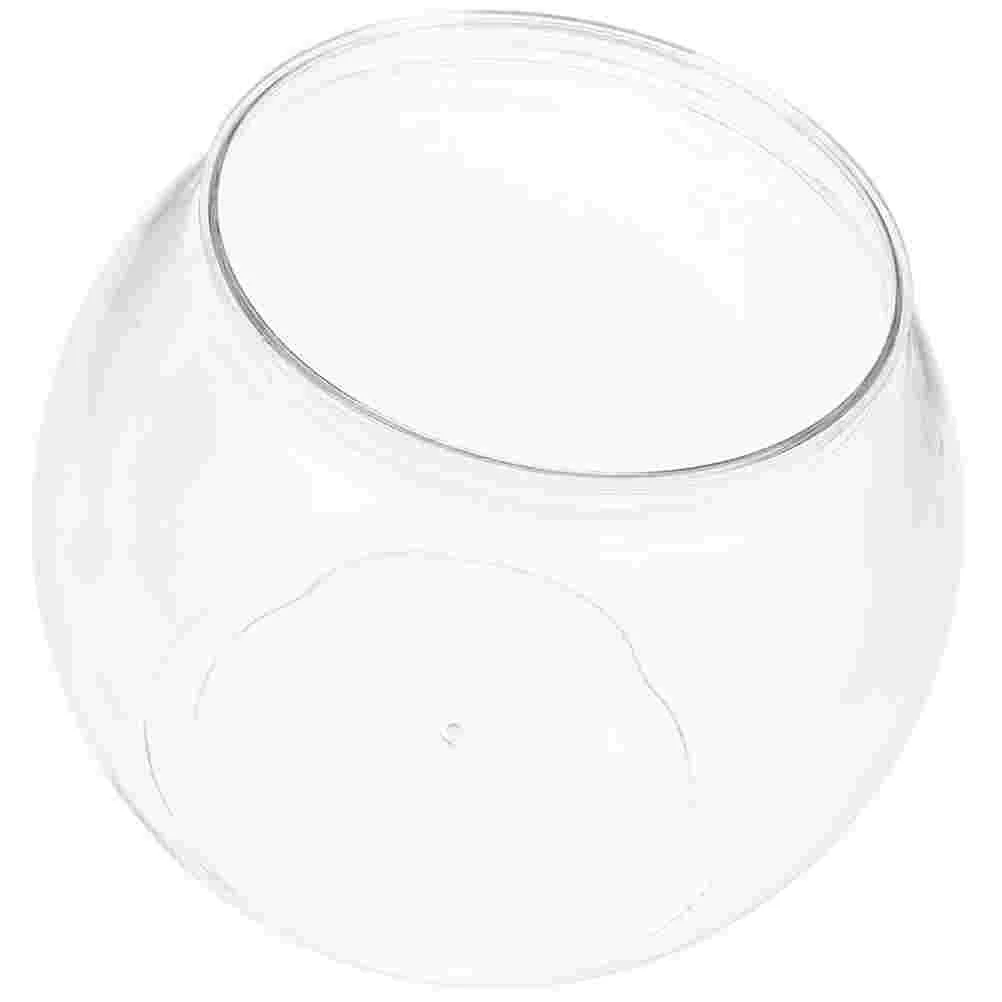 Rennet to Make Fresh Cheese Fish Tank Plastic Bowls Drinks Globe Container Desktop Transparent Office