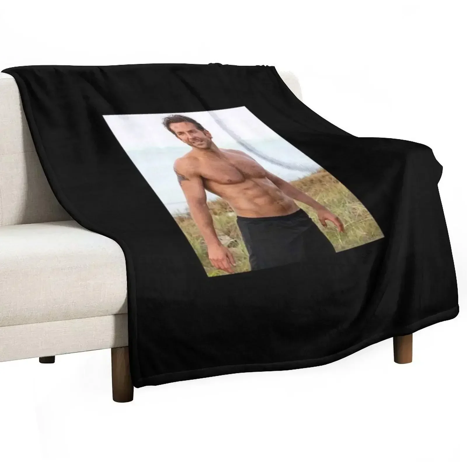 

BRADLEY COOPER Actor Throw Blanket Decorative Sofa Summer Personalized Gift Blankets Sofas Of Decoration Blankets