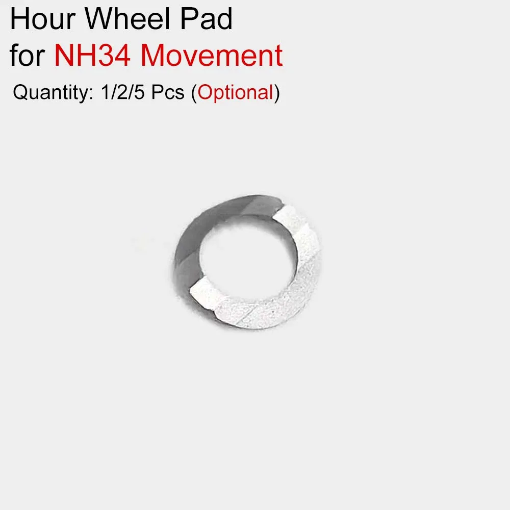 

1/2/5 Pcs Hour Wheel Pad for NH34 Movement Replacement Spacer Shim Watch Accessories