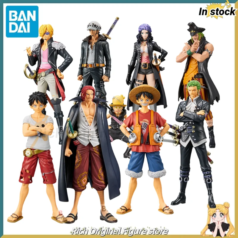 

【In Stock】 Original BANDAI BANPRESTO THE GRANDLINE MEN DXF ONE PIECE FILM RED Shanks/Monkey D. Luffy/Usopp/Roronoa Zoro/Nico