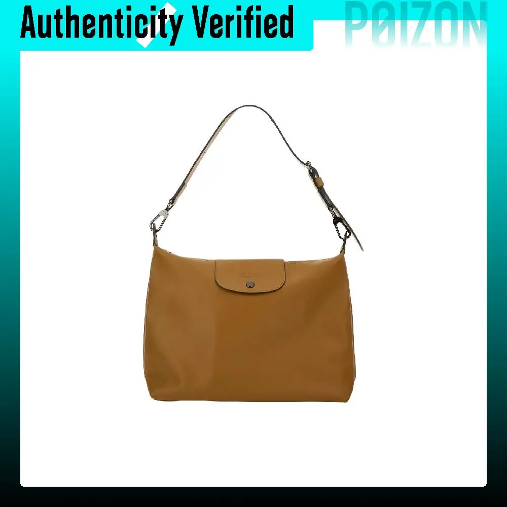 Borsa A Mano Longchamp In Pelle Di Mucca, Borsa Per La Spesa, Borsa A Tracolla Da Donna, Modello Tobacco 10189987004-image