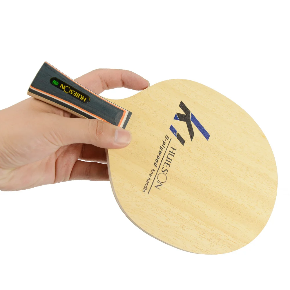 Huieson Table Tennis Training Blade for Children, Small Handle, Ultralight, 5 Plywood Ping Pong Paddle Accessories, K1