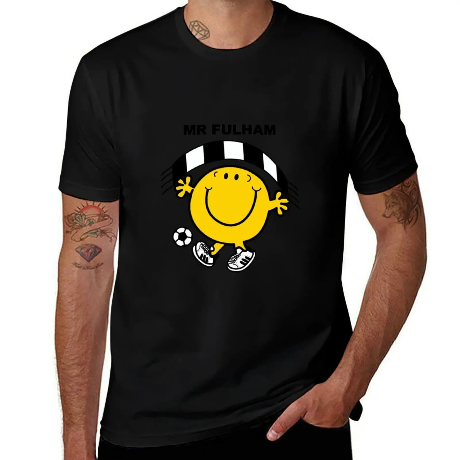 Mr Fulham T-Shirt Plus Size Simple Casual Top T-Shirt