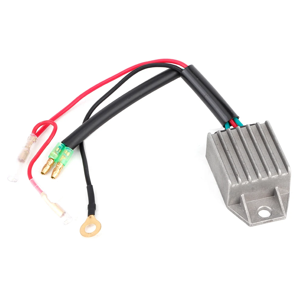 Voltage Rectifier Aluminium Alloy Voltage Regulator Rectifier for 2 Stroke 15HP Outboard Motor