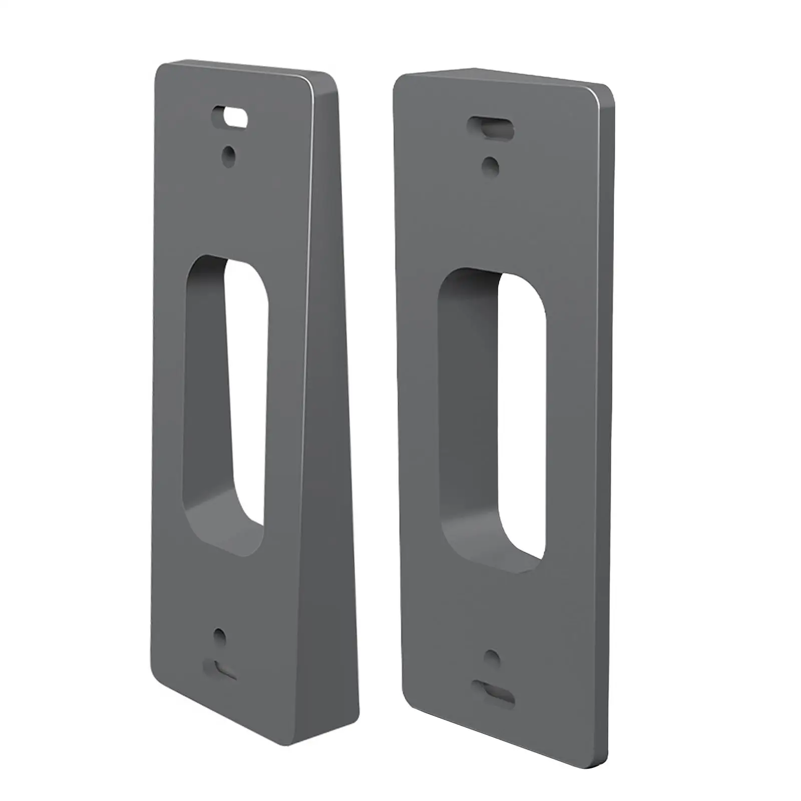 Video Doorbell Door Mount Mounting Bracket, Doorbell Adjuster Bell Holder Cover for Houses Rentals Apartment Businesses Home