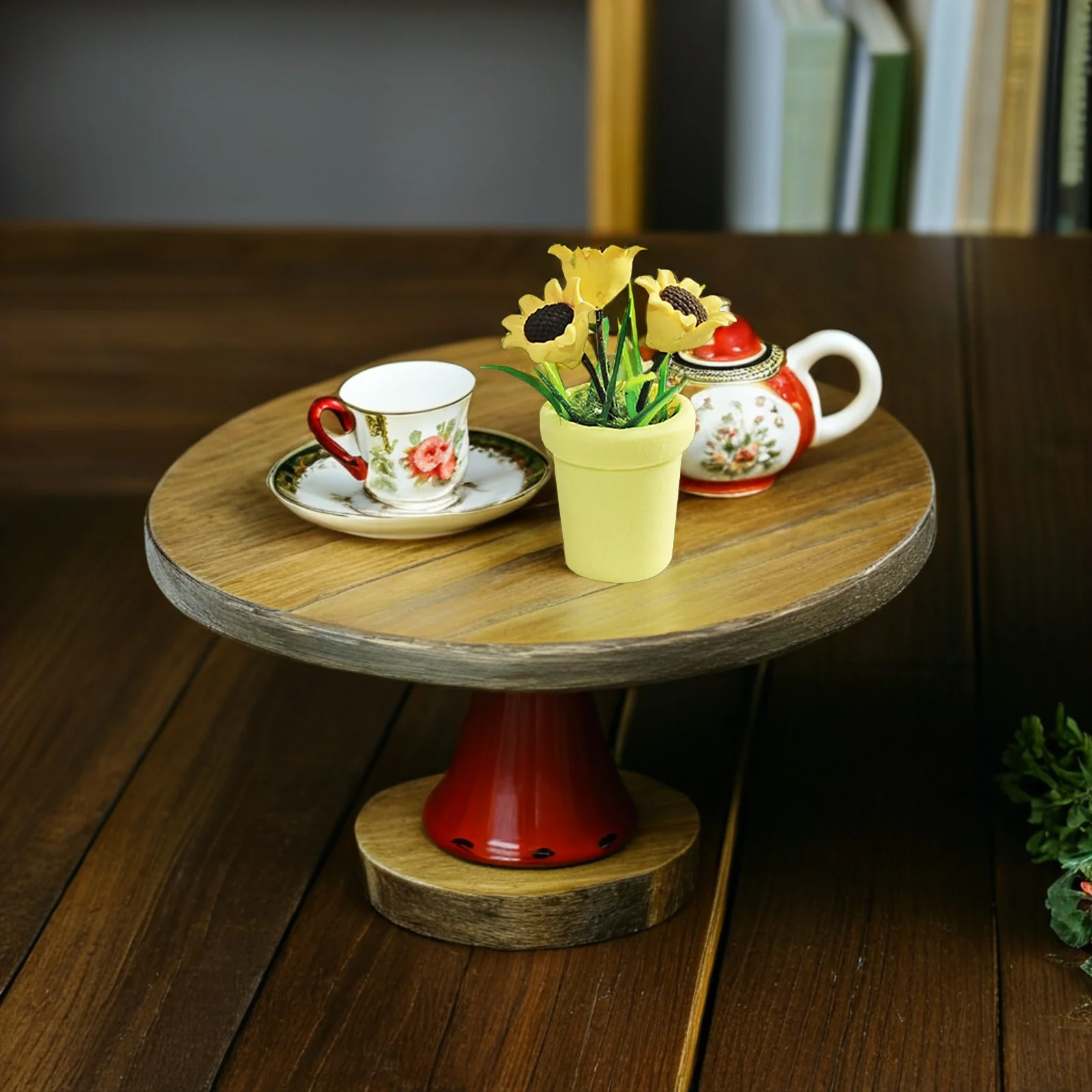 

4pcs Miniature Potted Sunflower Micro Landscape Decor Resin Artificial Plants For Dollhouse Garden Accessories Mini Bonsai Fake