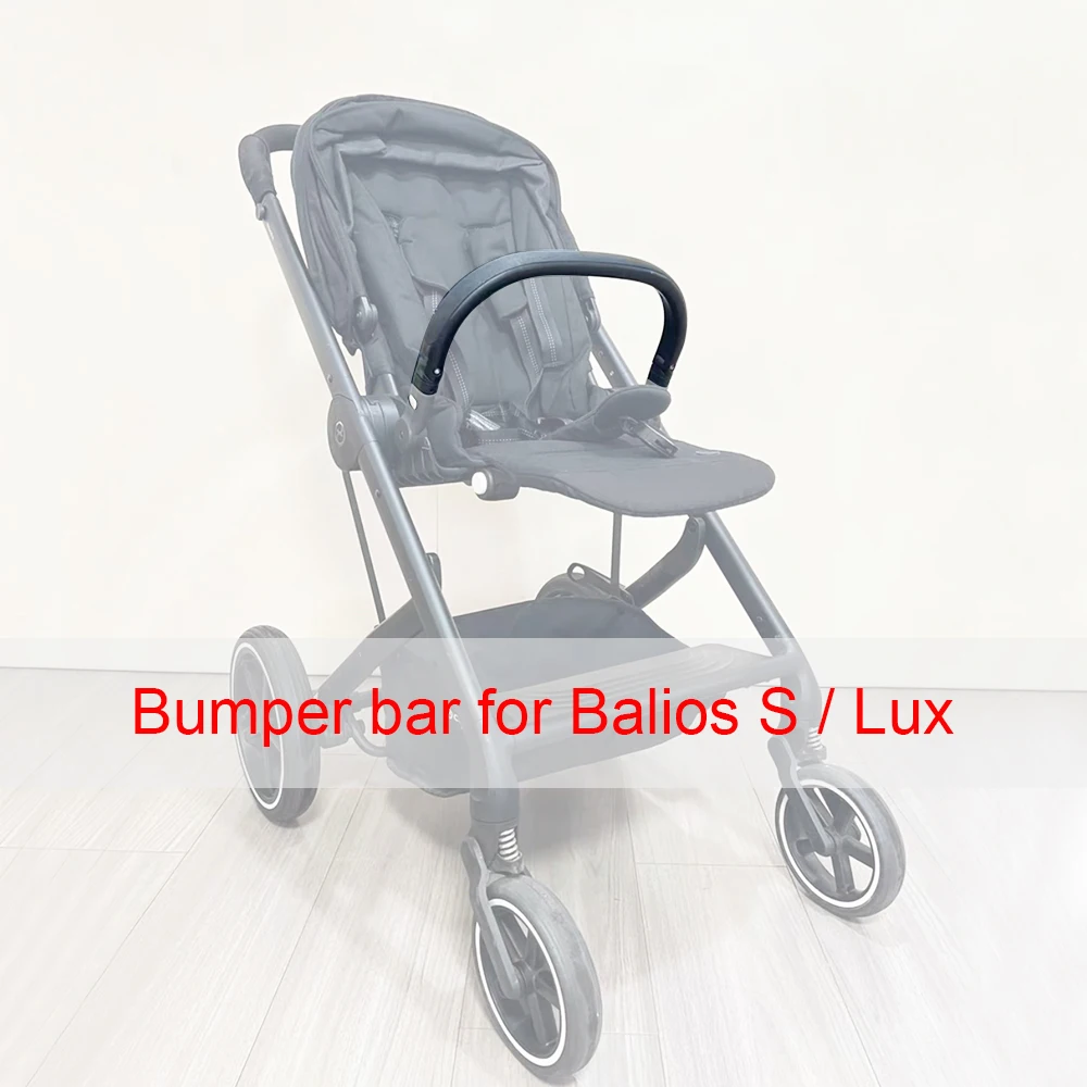 

Leather Cover Stroller Armrest For Cybex Balios S Lux Series Pushchair Adjustable High Quality Baby Buggy Bumper Bar