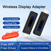 5.8G Wireless HDMI Video Transmitter Receiver Extender 50M 1080P HDMI Video Audio TV Stick Intelligent Display Adapter for TV PC