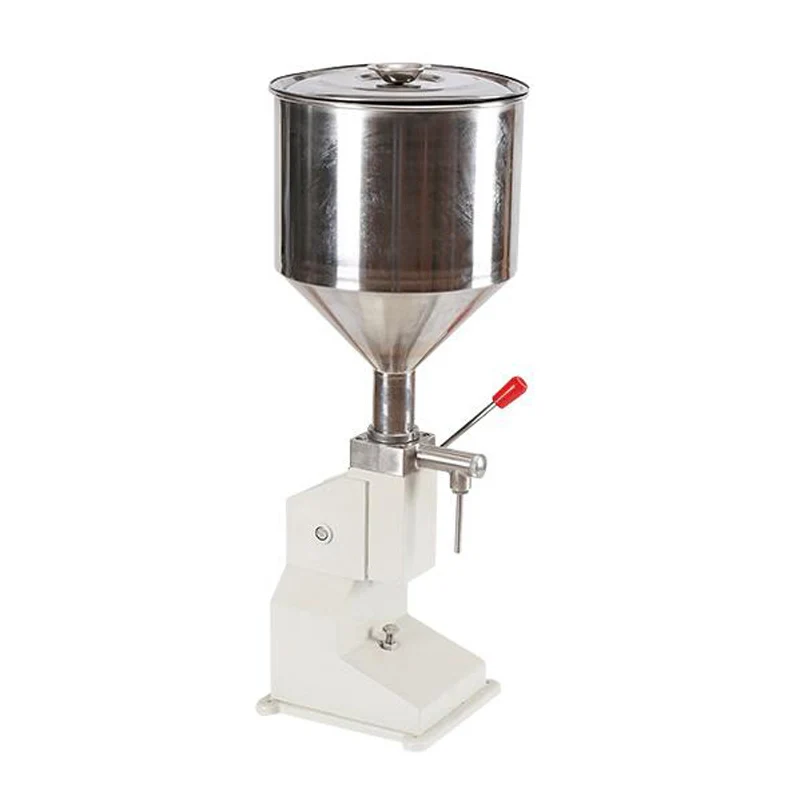 Precise Quantitative Pneumatic Filler Cosmetic Paste Sauce Small Dose Filling Machine
