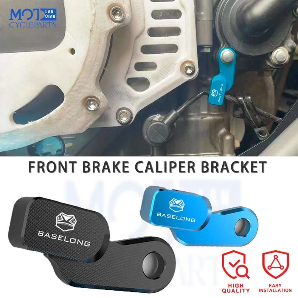 Motorcycle Accessories CNC Aluminium front brake caliper bracket For CFMOTO CF MOTO 450MT 450 MT IBEX 450 IBEX450 2024 2025 2026