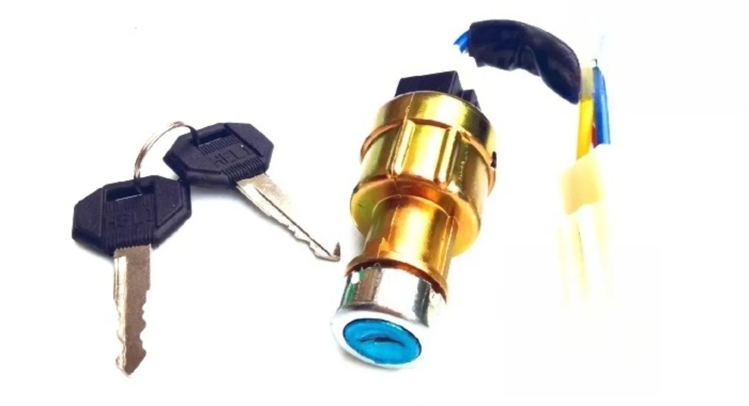 

Ignition Key Switch JK411 for Heli/Lonking/LiuGong Forklifts