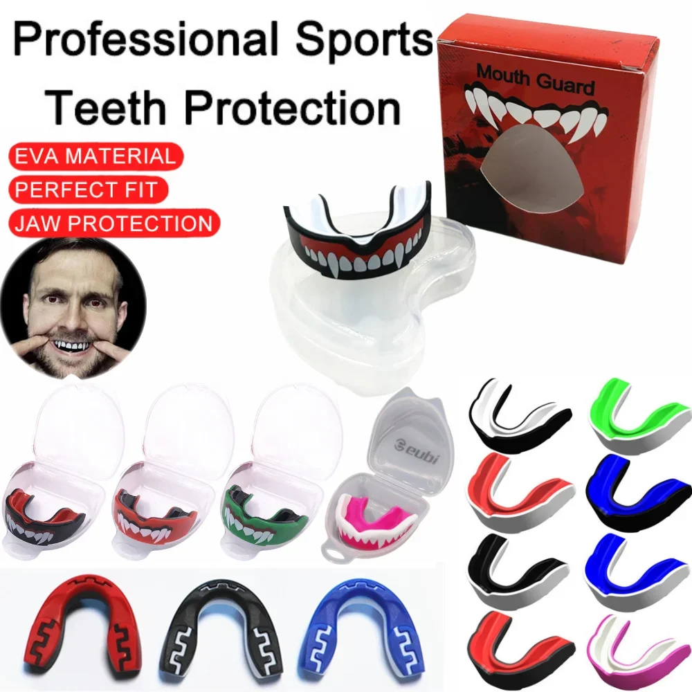 Fighting Training Mouth Guard Professional Sports Gum Shield Protective Gum Protector for Boxing Football Karate Braces